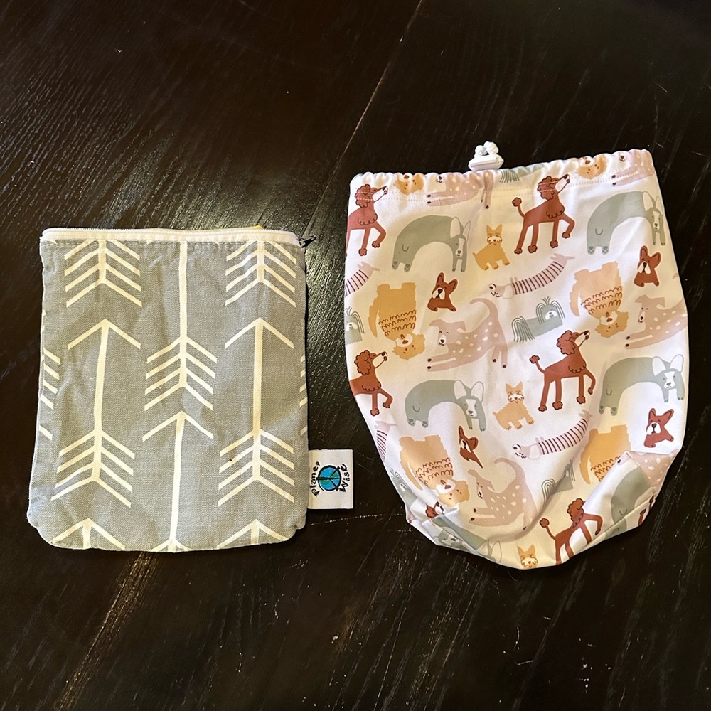 Planet Wise and Esembly Small Wet Bag Cloth Diaper Swimsuit Reusable